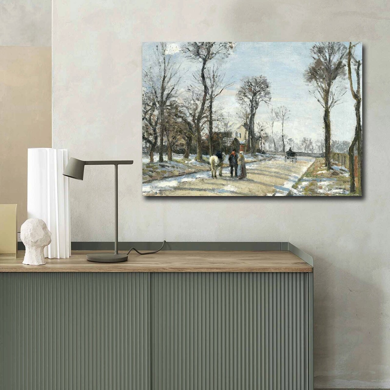 Tablou decorativ, 70100FAMOUSART-017, 70 x 100 cm, Multicolor - imagine 5